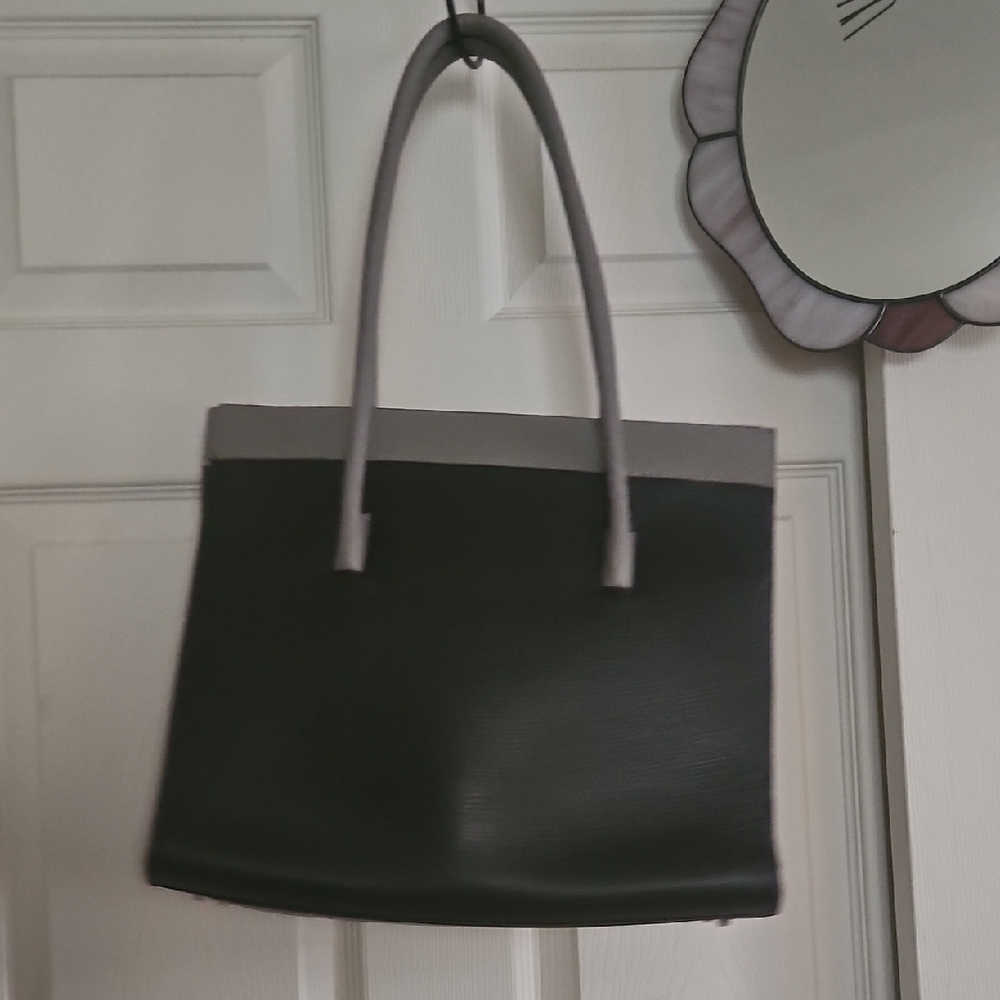 Cleo & Patek Black and Gray Women's Tote Bag